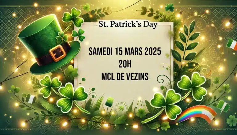 Soirée Saint Patrick Comité des fêtes de Vezins